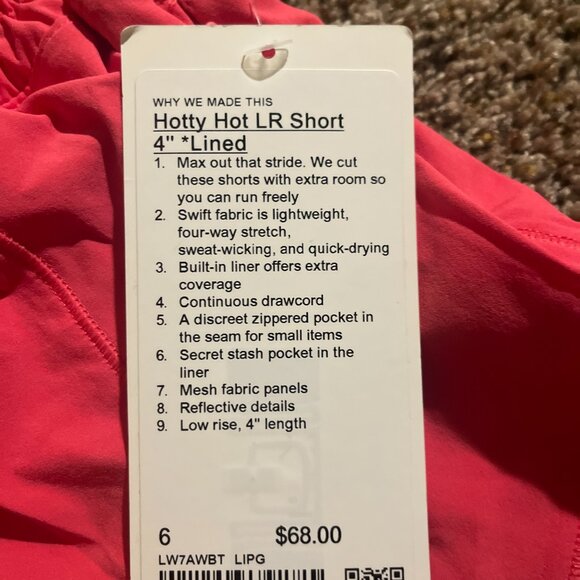 Lululemon Hotty Hot Shorts - Picture 5 of 5